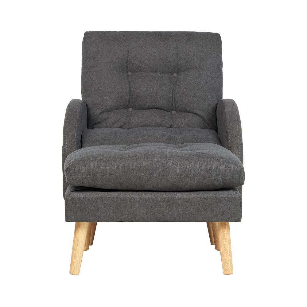 Richardson Adjustable Lounge Sofa with Ottoman - Image 2