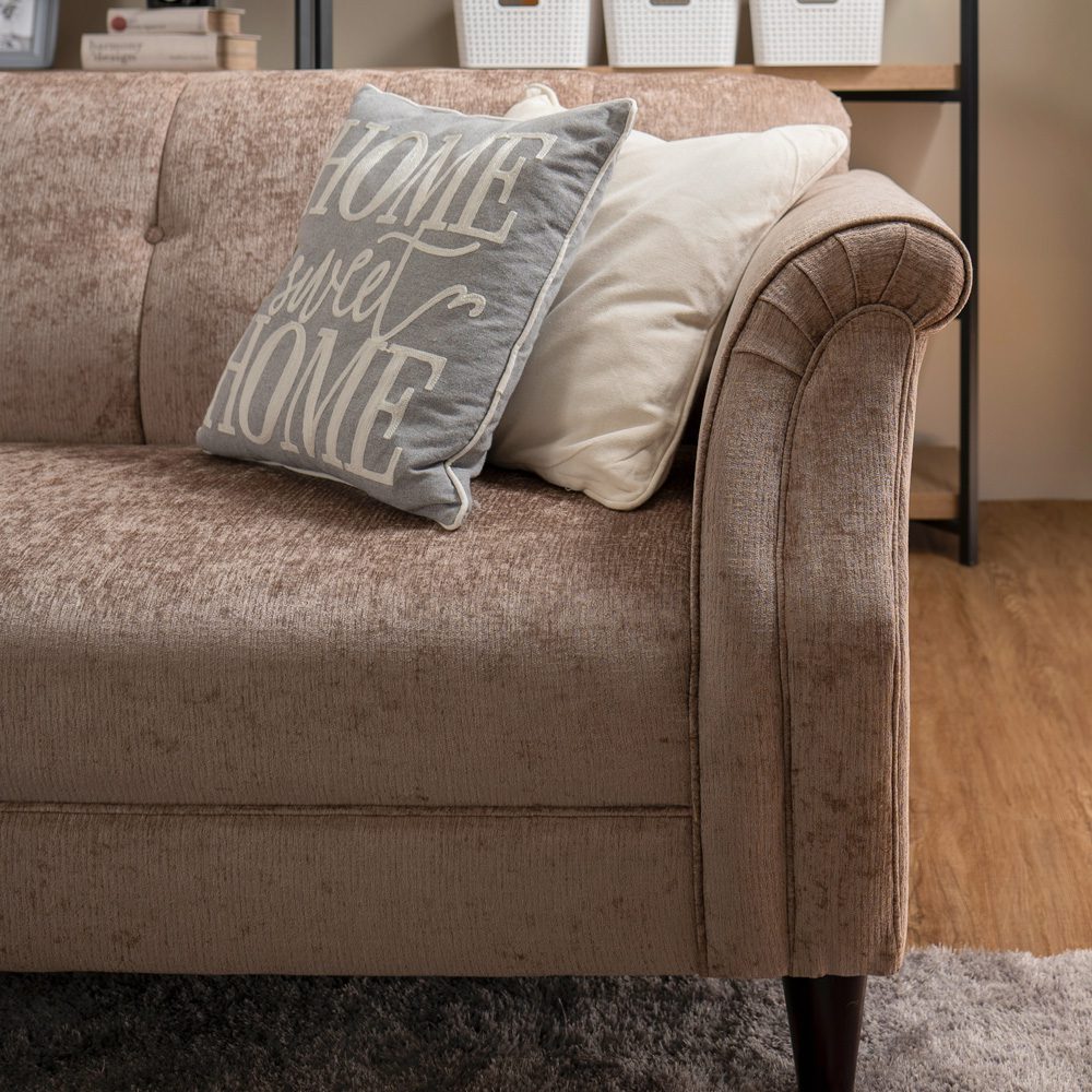 Pearly Swan 3 Seater Sofa - Image 3