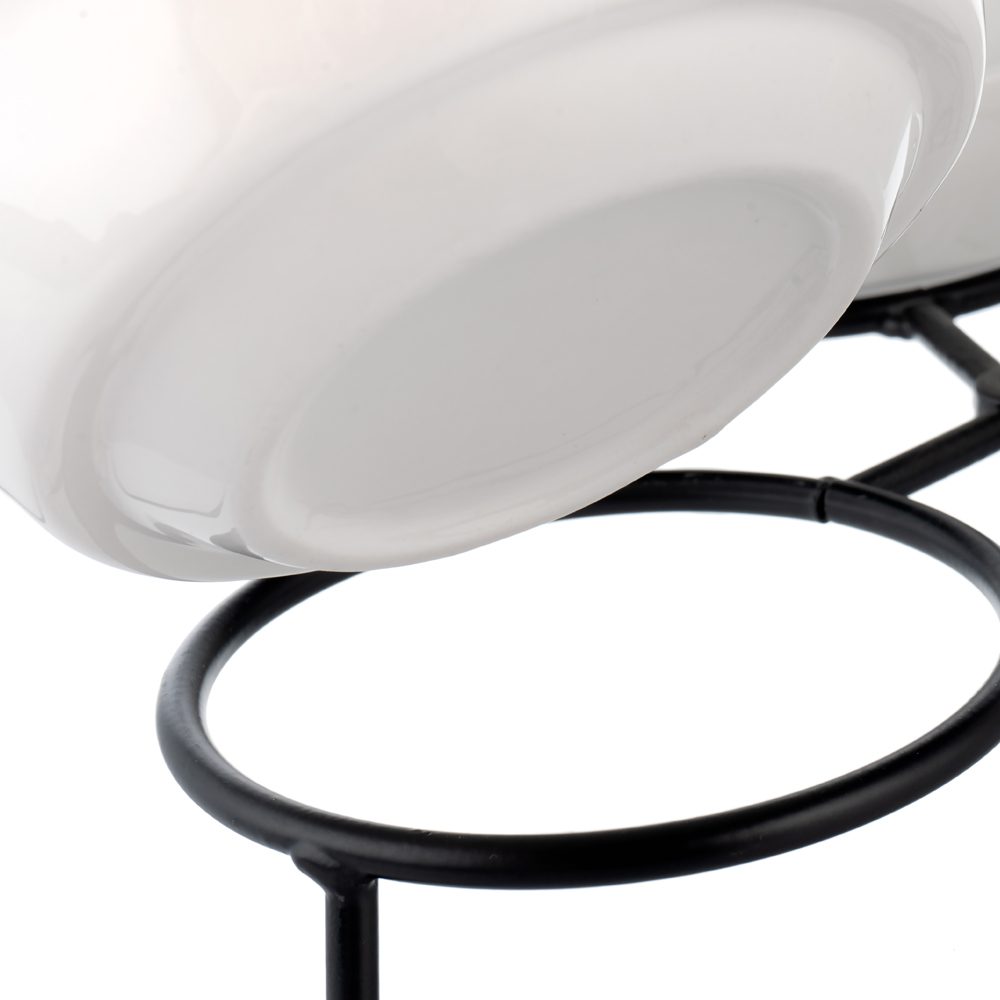Banana Leaves 3 Tiers Serving Stand - Image 4