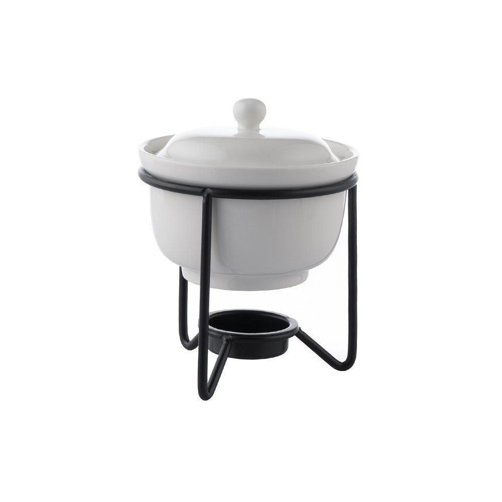 5" Casserole W/ Iron Stand