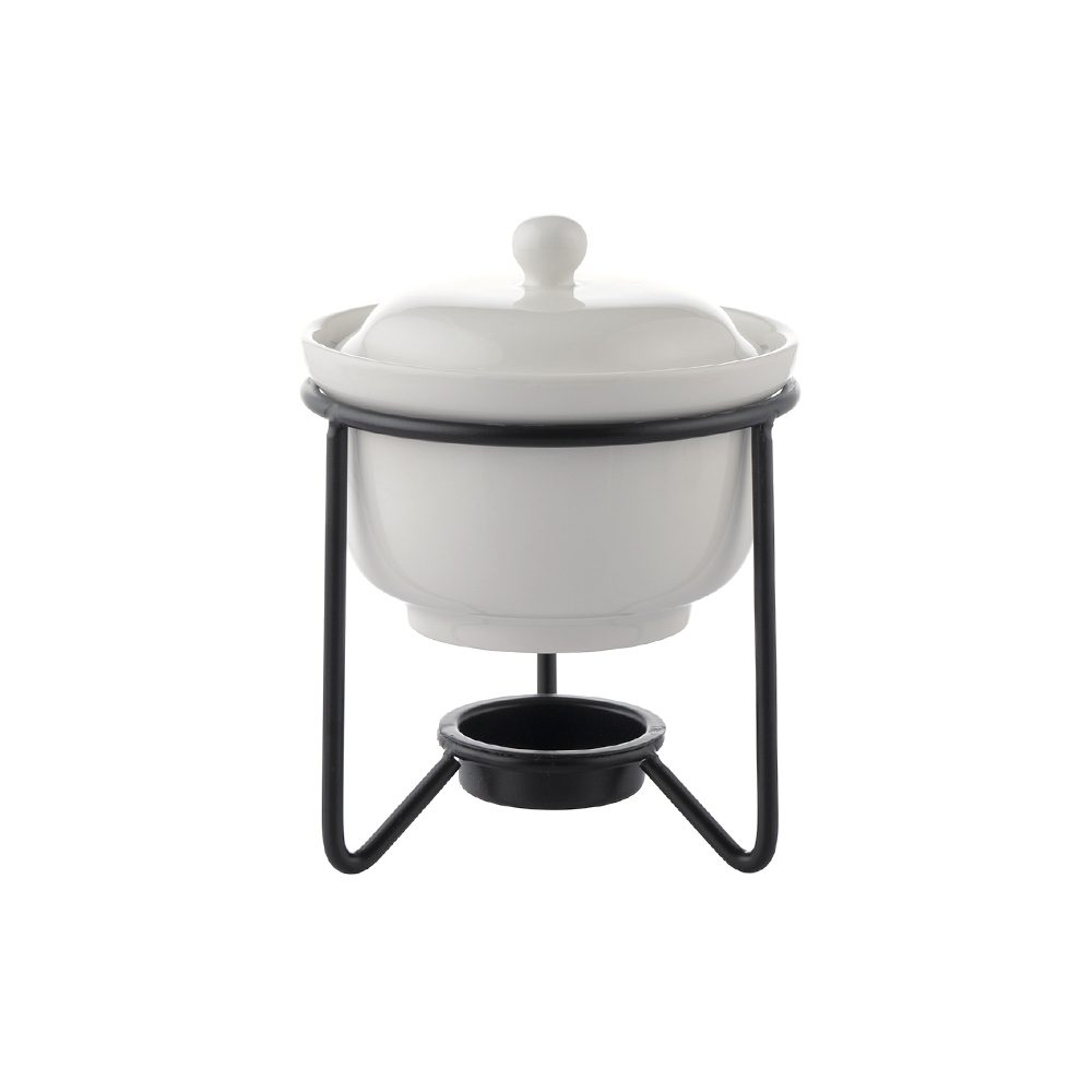 5" Casserole W/ Iron Stand - Image 3