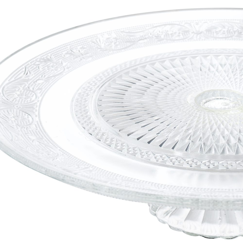 Grace Glass Cake Stand - Image 3