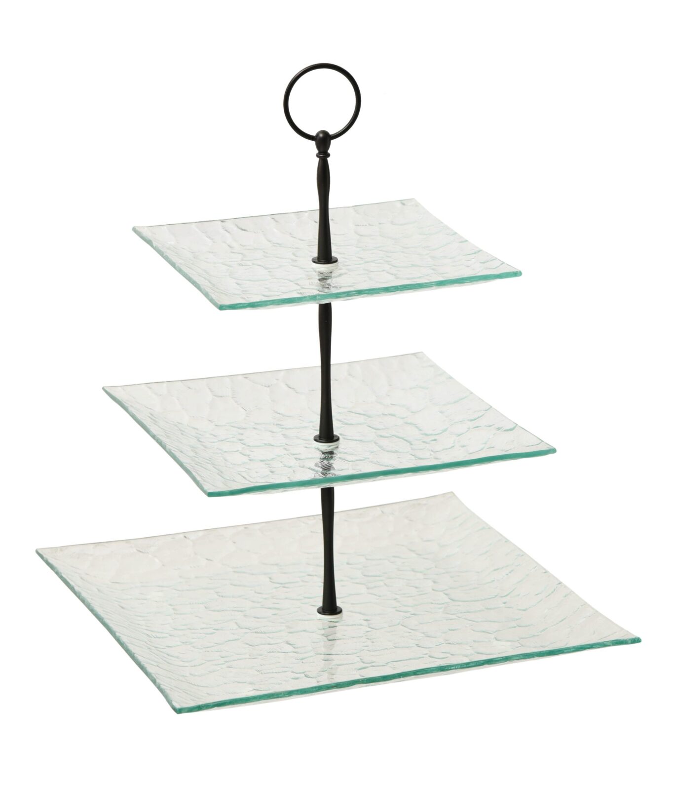 3 Tier Glass Cake Tray