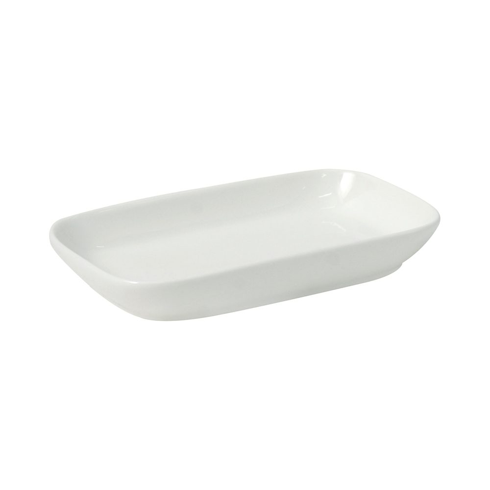 8.25" Ceramic Baking Dish 4 Pcs Set White
