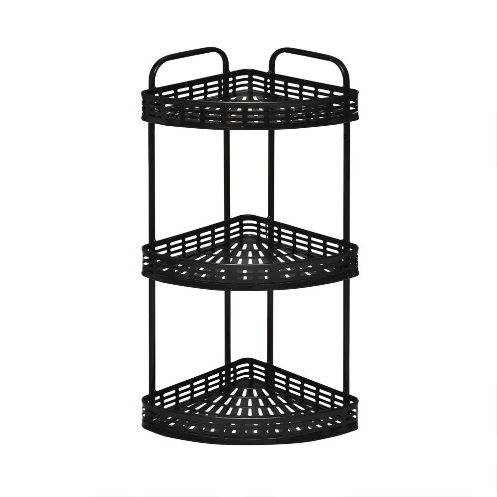 Multi Tier Corner Shower Caddy Black - Image 2