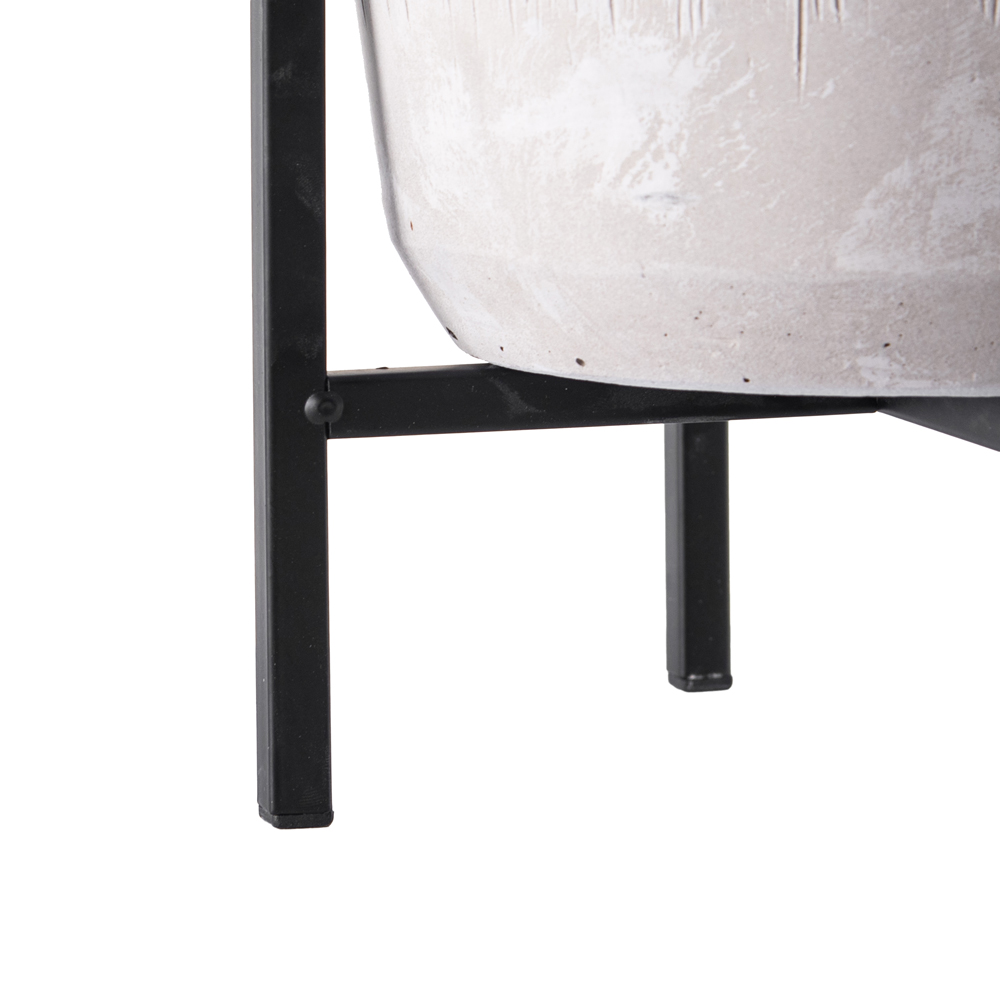 Cement Planter with Stand (H30cm) - Image 4