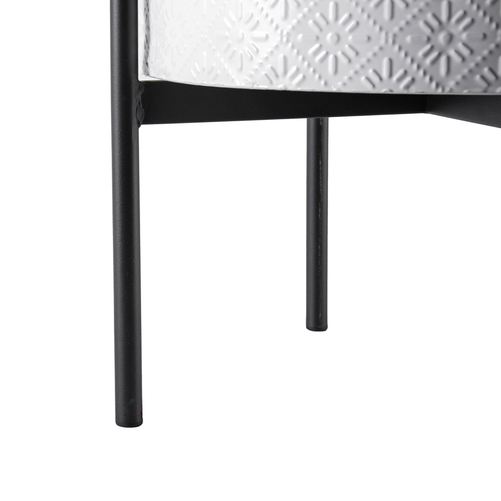 Metal Planter with Stand (H58cm) - Image 5