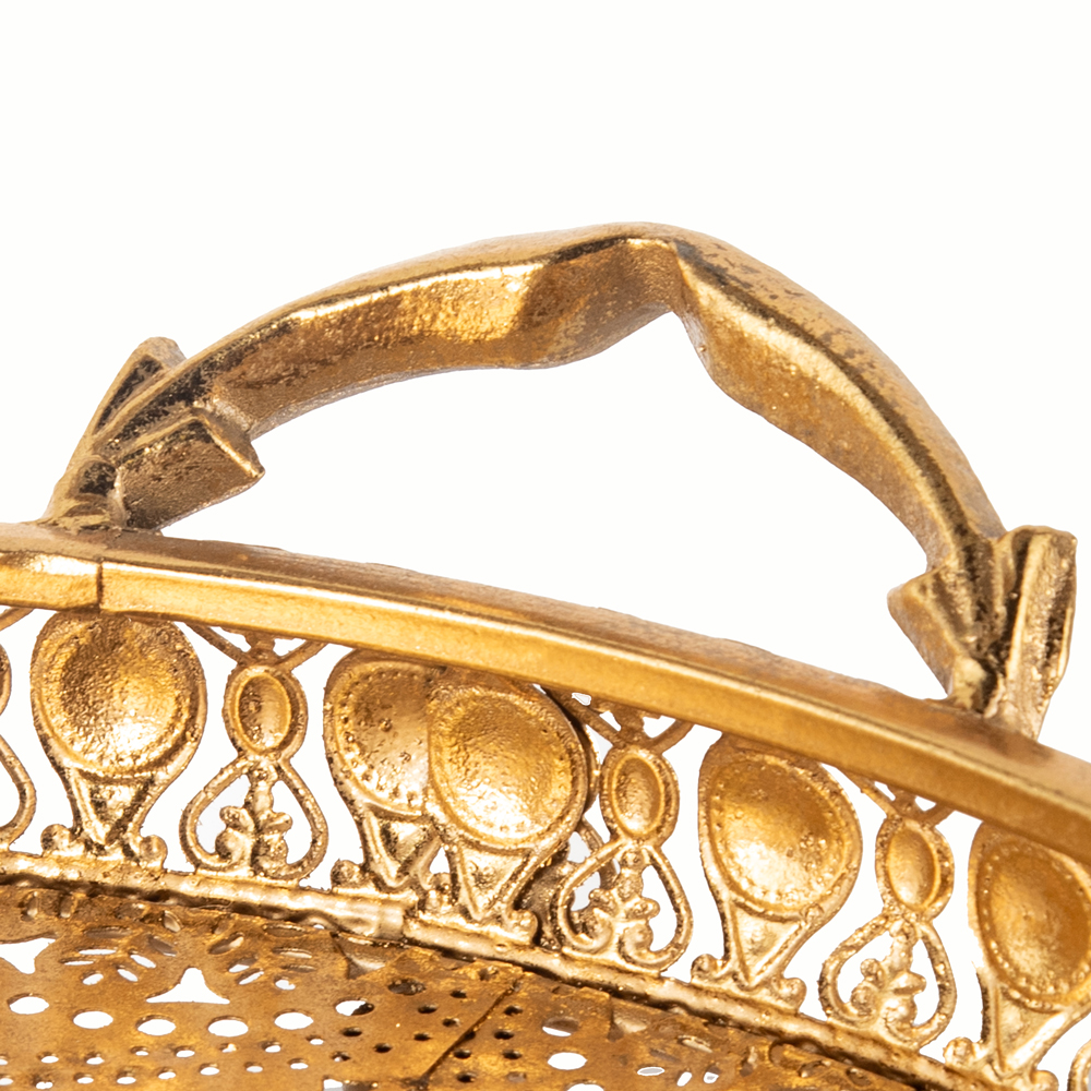Metal Tray with Handle - Image 4
