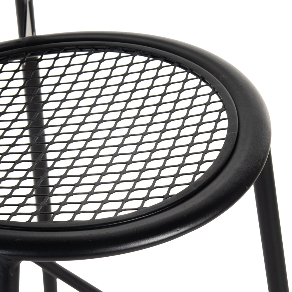 Bar Stool with Backrest - Image 3