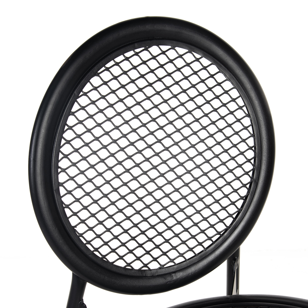 Bar Stool with Backrest - Image 4