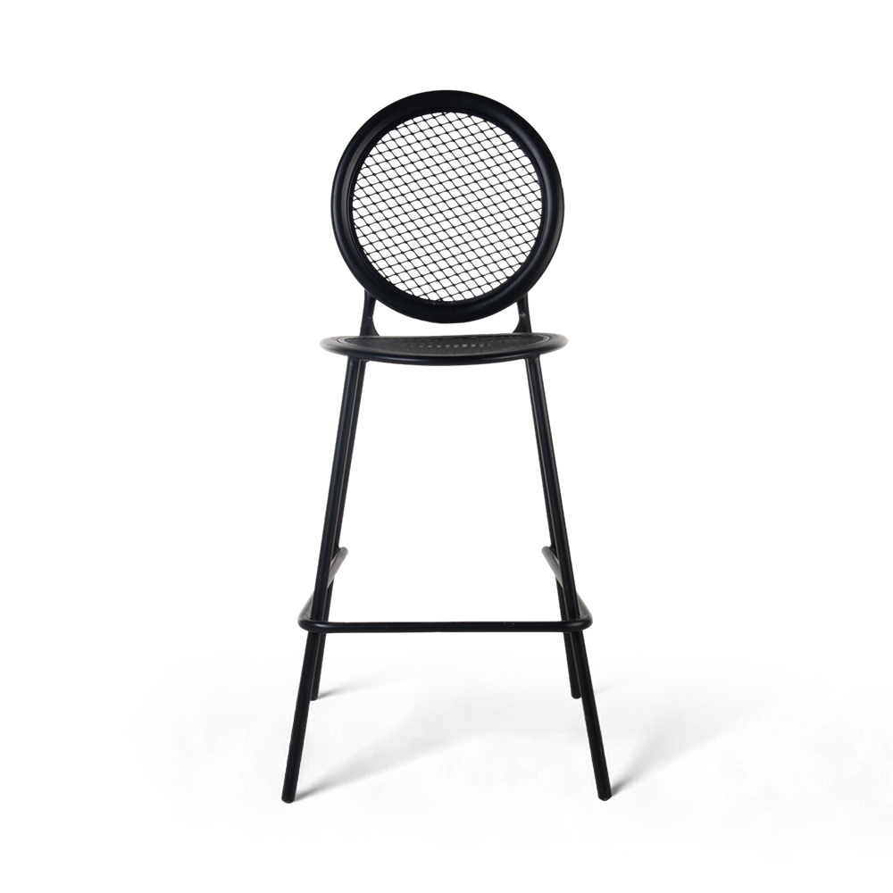 Bar Stool with Backrest - Image 2