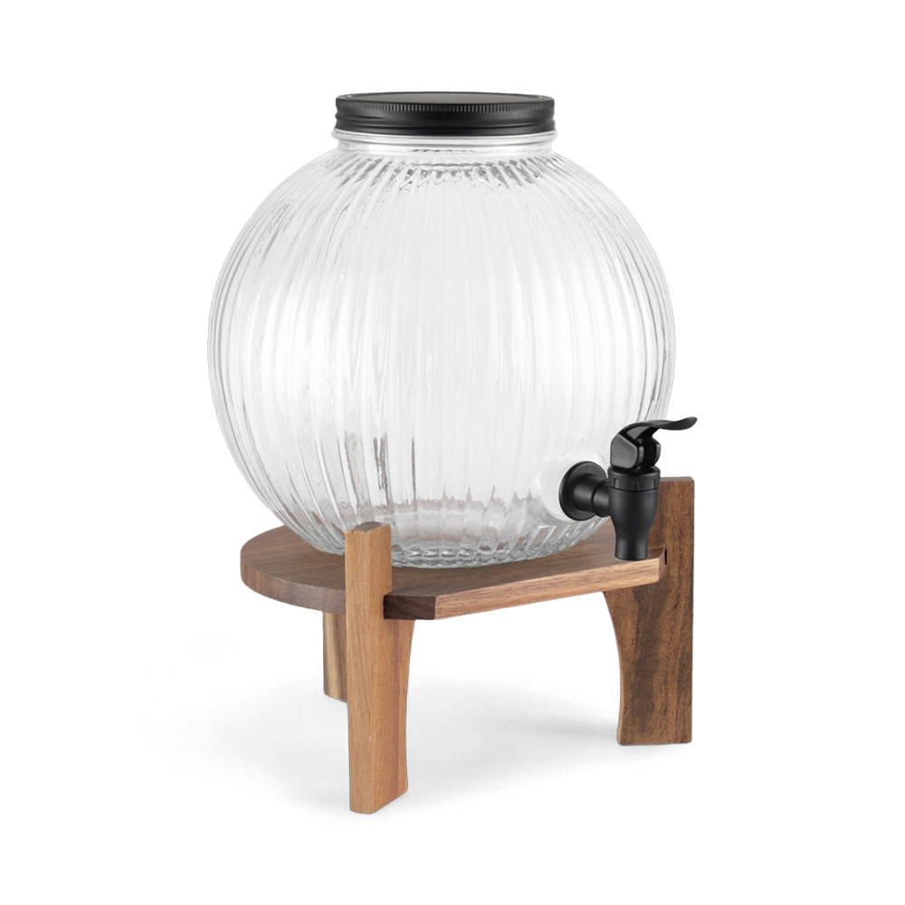 Beverage Glass Dispenser with Stand (5.7L)