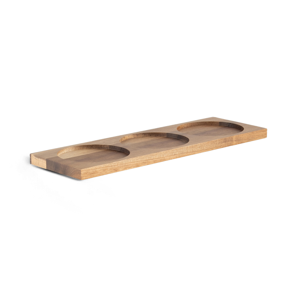 3 Pcs Canister Acacia Lid with Spoon & Tray - Image 11