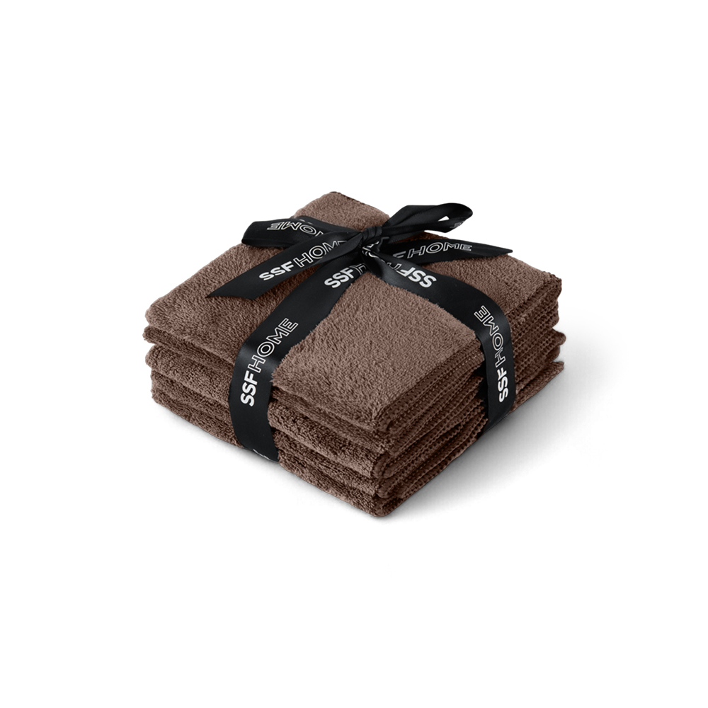 5 Pcs Coral Fleece Washcloth Set - Image 6