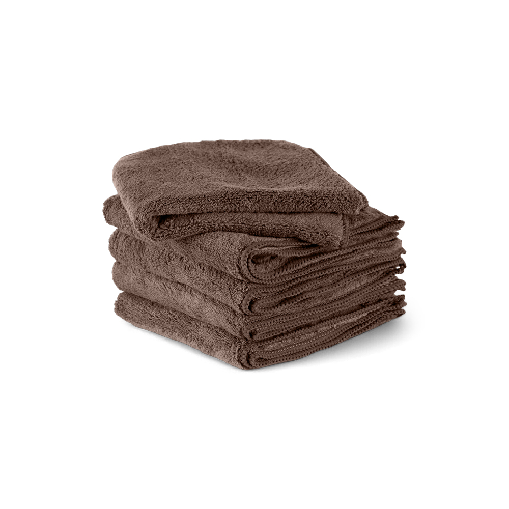 5 Pcs Coral Fleece Washcloth Set - Image 5