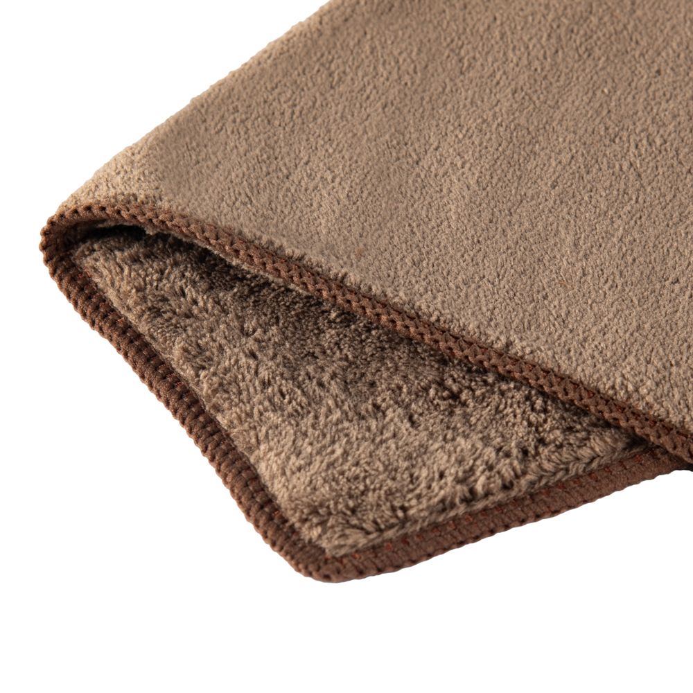 5 Pcs Coral Fleece Washcloth Set - Image 3