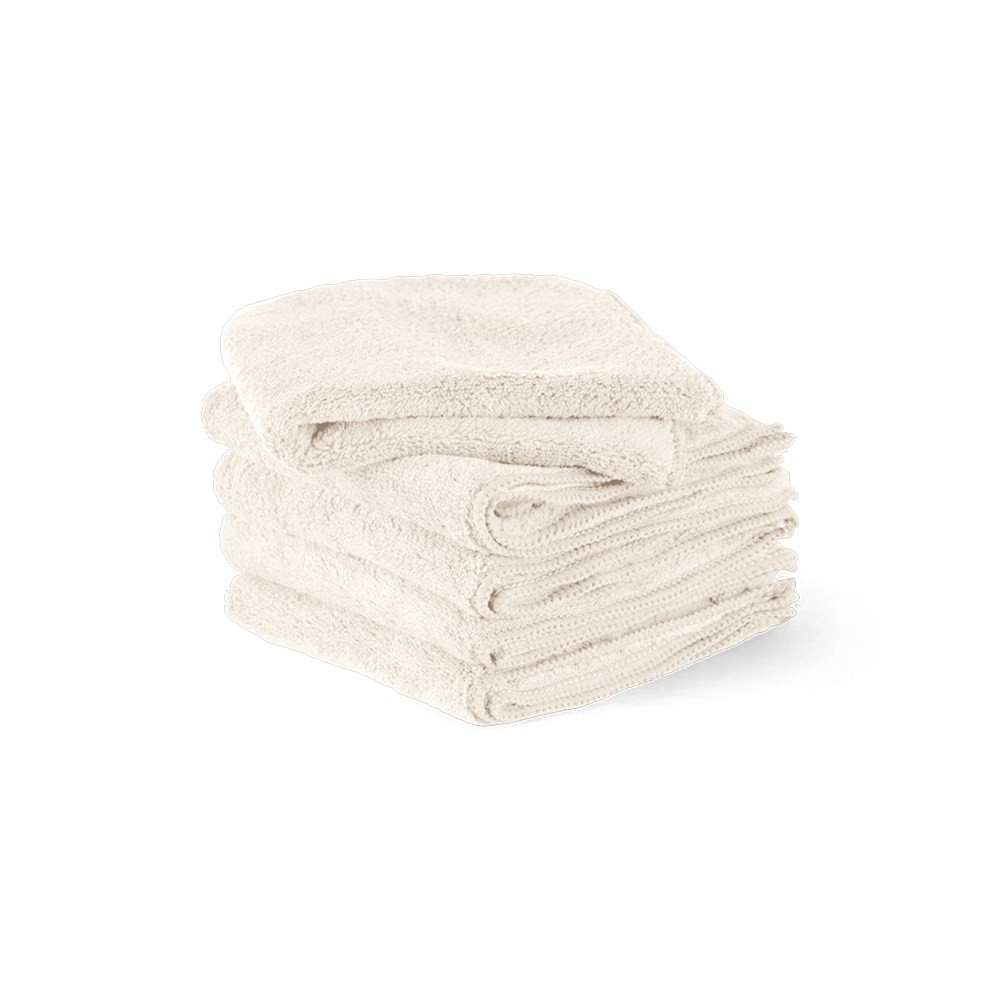 5 Pcs Coral Fleece Washcloth Set - Image 9