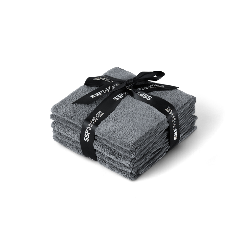 5 Pcs Coral Fleece Washcloth Set - Image 14