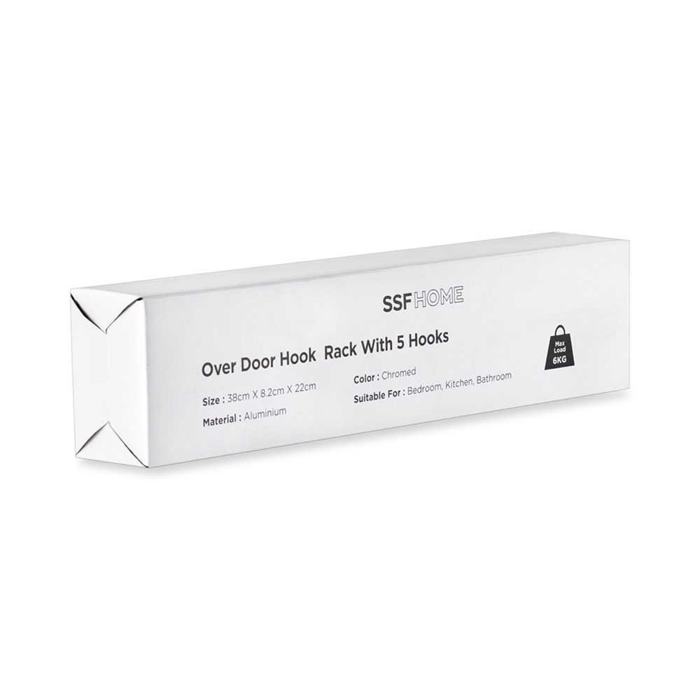 Over The Door Hook Rack (38cm) - Image 6