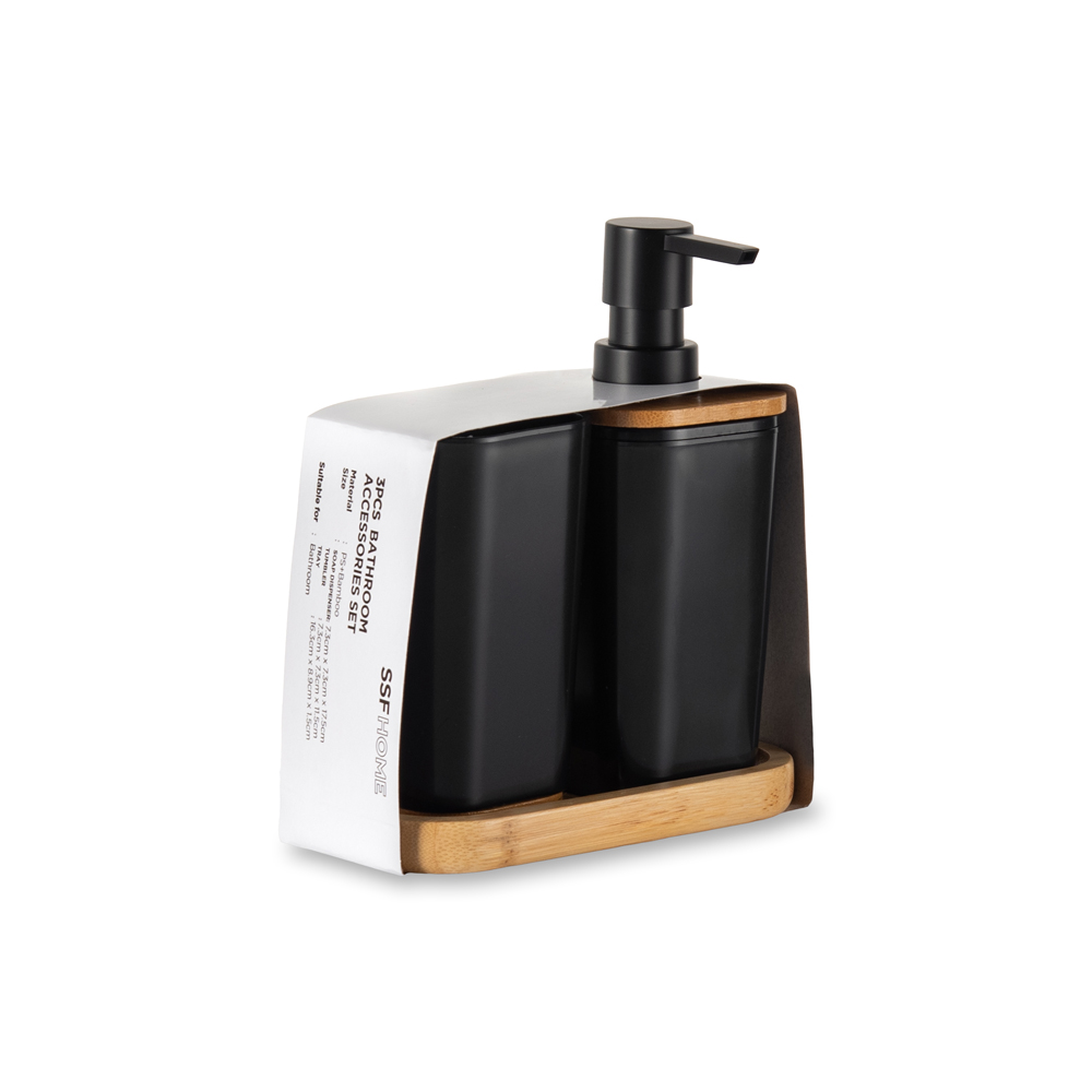 3 Pcs Bathroom Accessories Set - Image 11