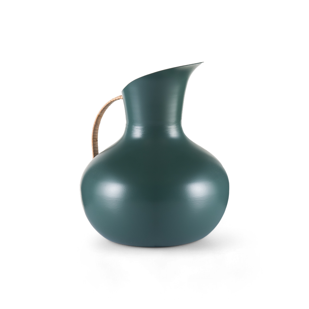 Metal Pitcher Vase (H21.5cm) - Image 2