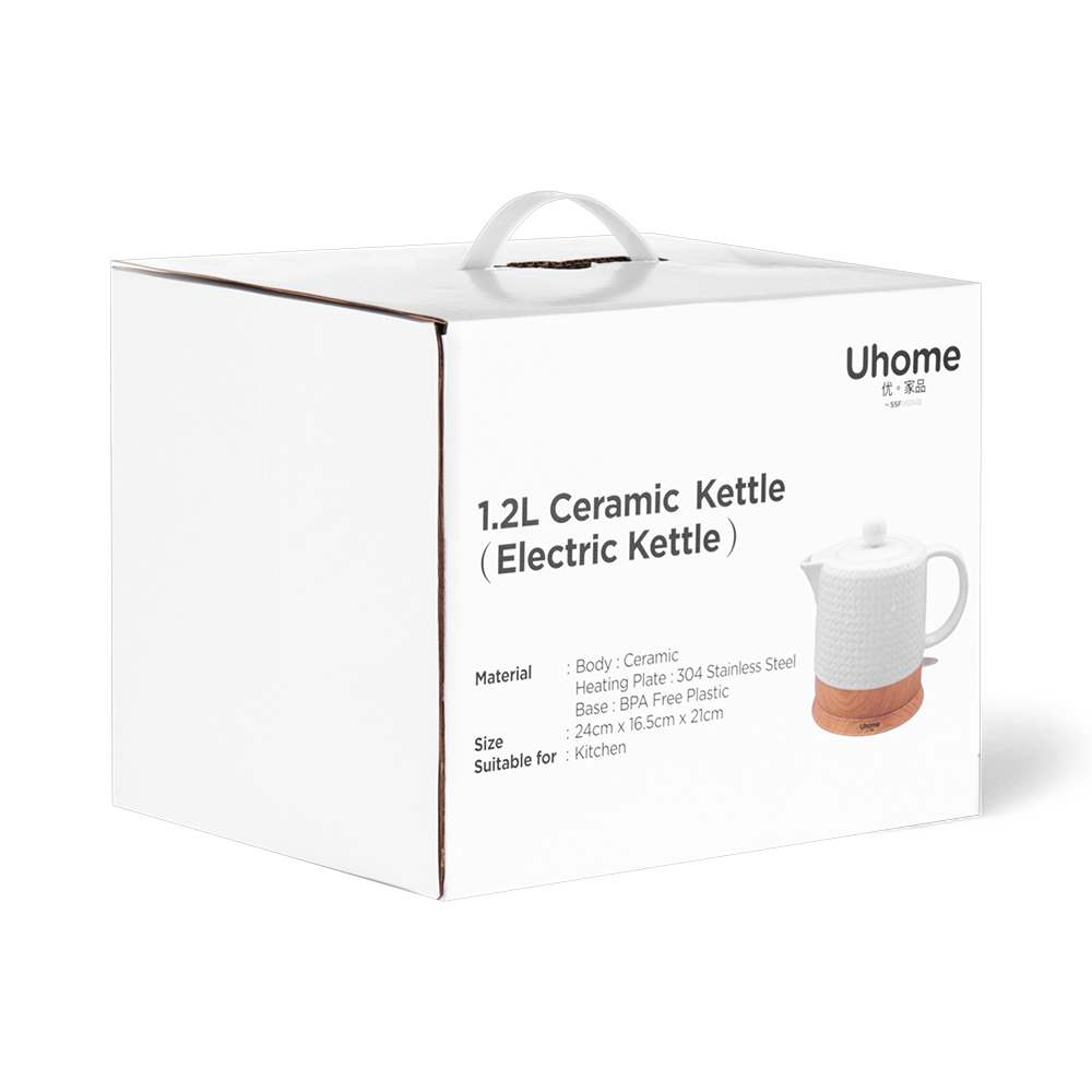 Uhome Ceramic Electric Kettle (1.2L) - Image 18