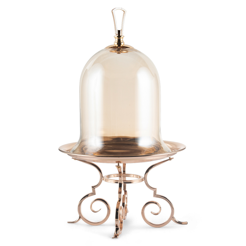 Glass Cake Stand with Dome Lid (H50cm) - Image 3