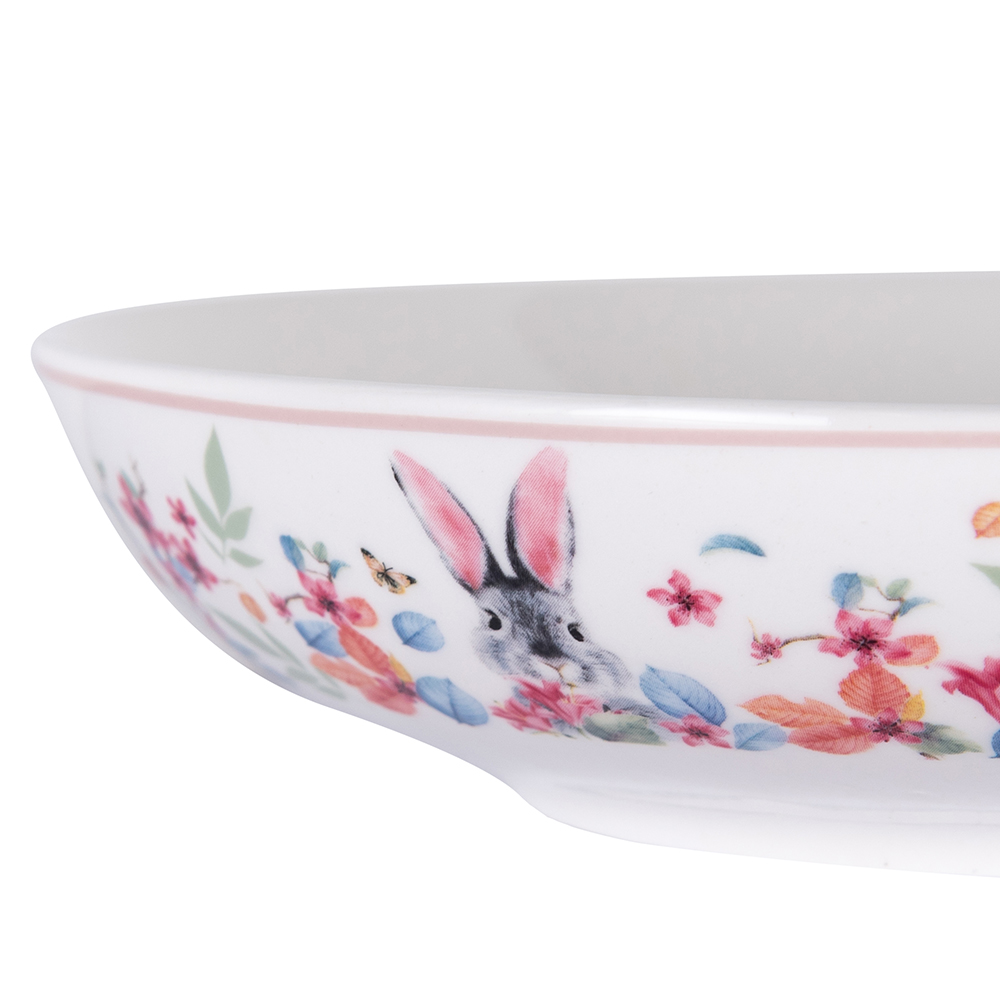 4 Pcs Bone China Dinnerware Set - Image 3