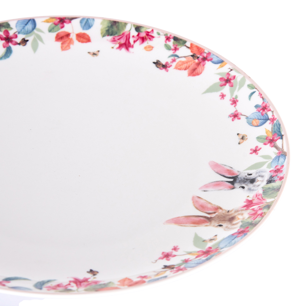 4 Pcs Bone China Dinnerware Set - Image 6