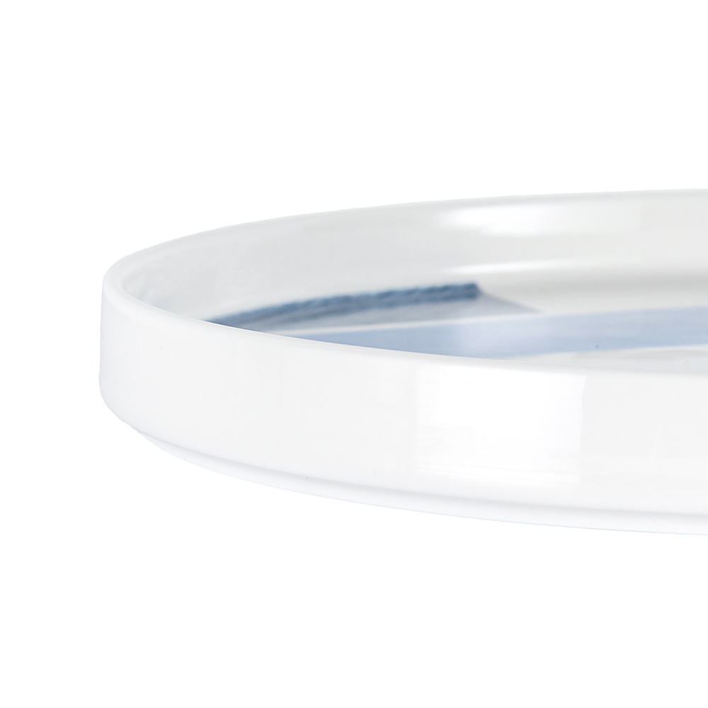 3 Pcs Bone China Plate Set - Image 6