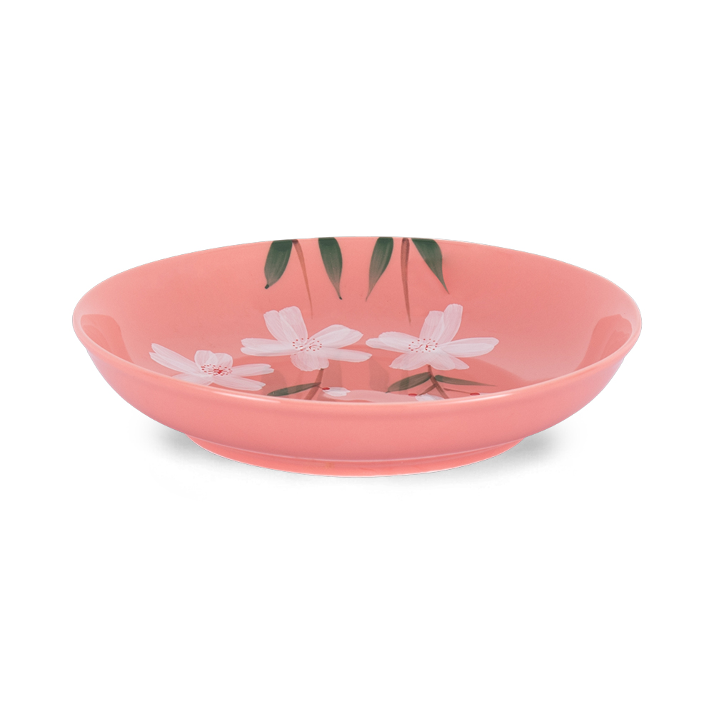 2 Pcs Bone China Dinner Plate Set - Image 9