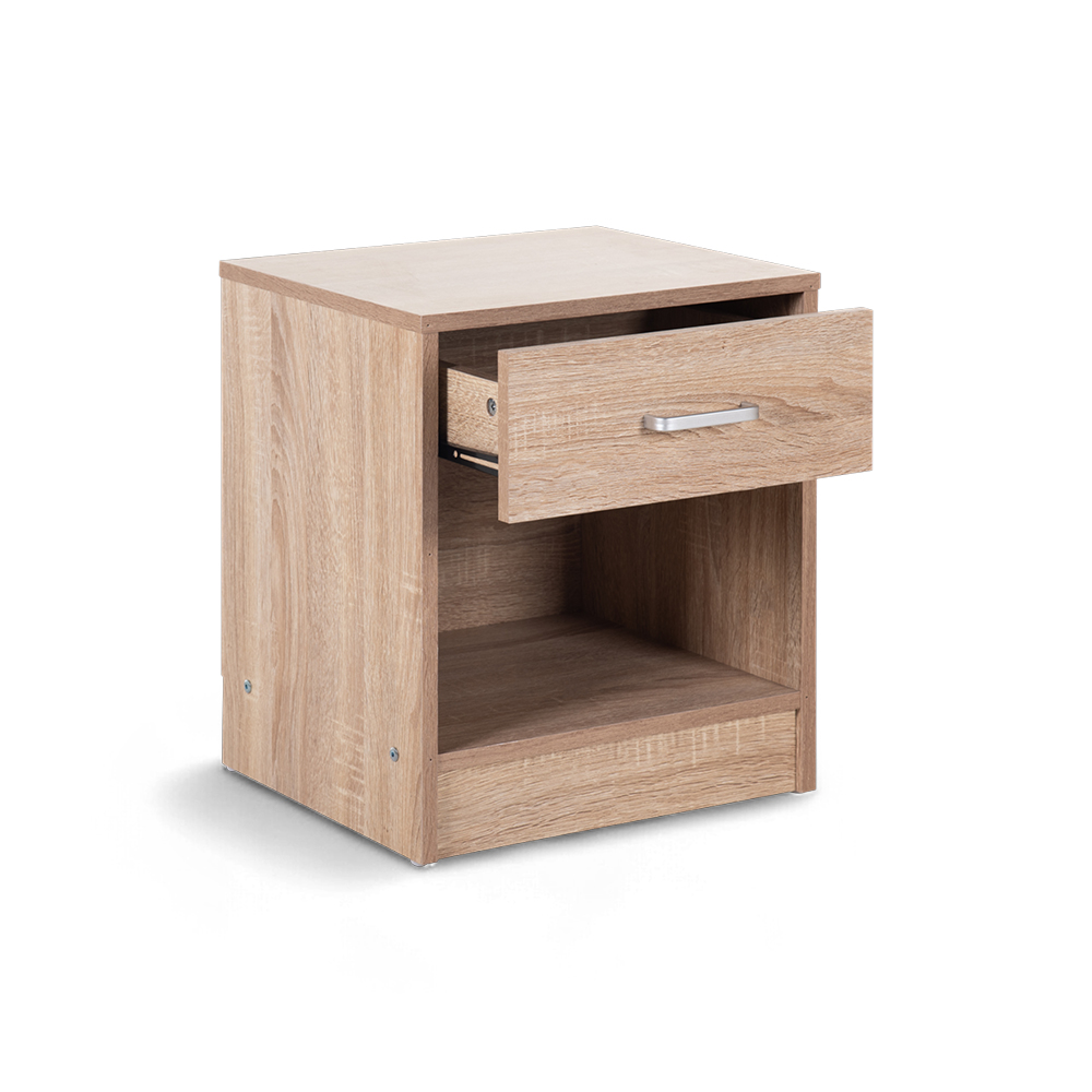 Rustic Scandinavian 1 Drawer Pedestal - Image 2