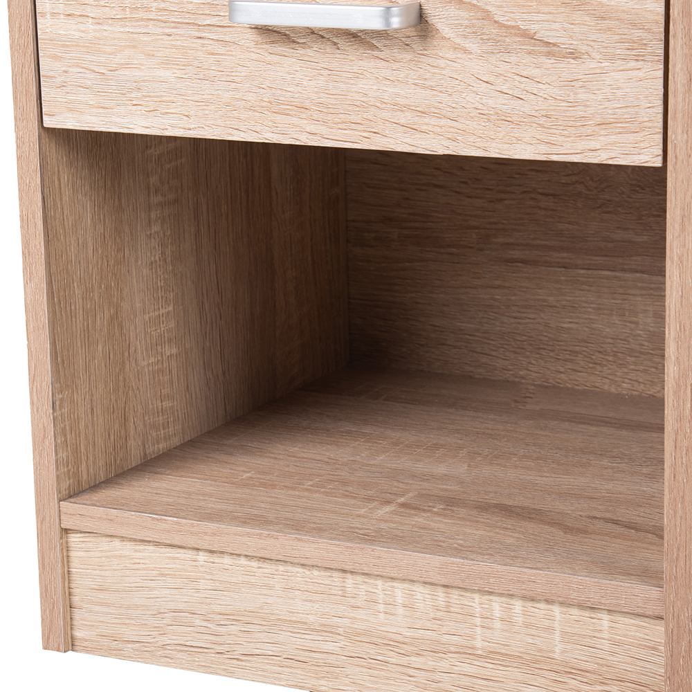 Rustic Scandinavian 1 Drawer Pedestal - Image 8