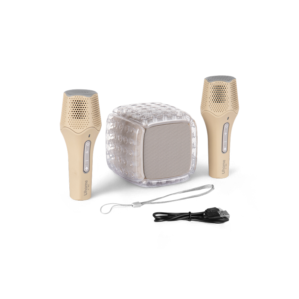 Uhome Shock Resistant Air Pad Speaker with 2 Microphone - Image 7