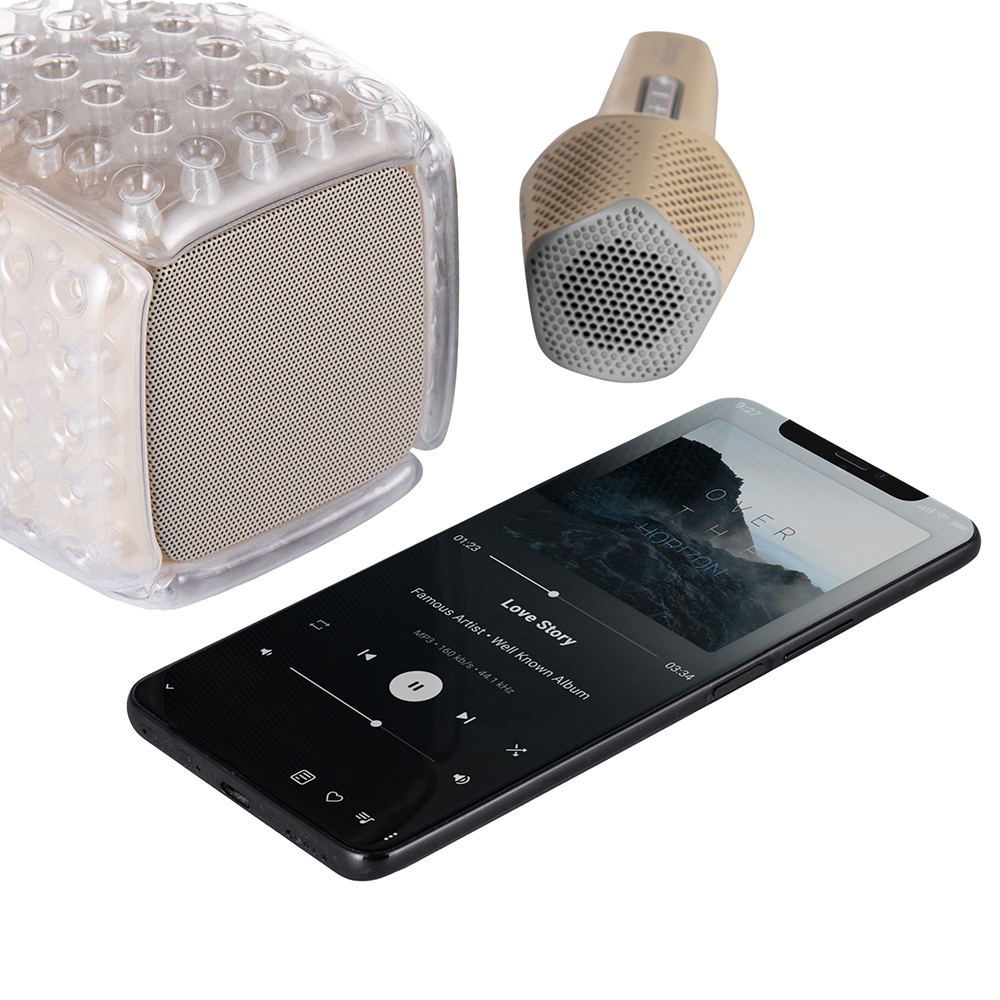Uhome Shock Resistant Air Pad Speaker with 2 Microphone - Image 8