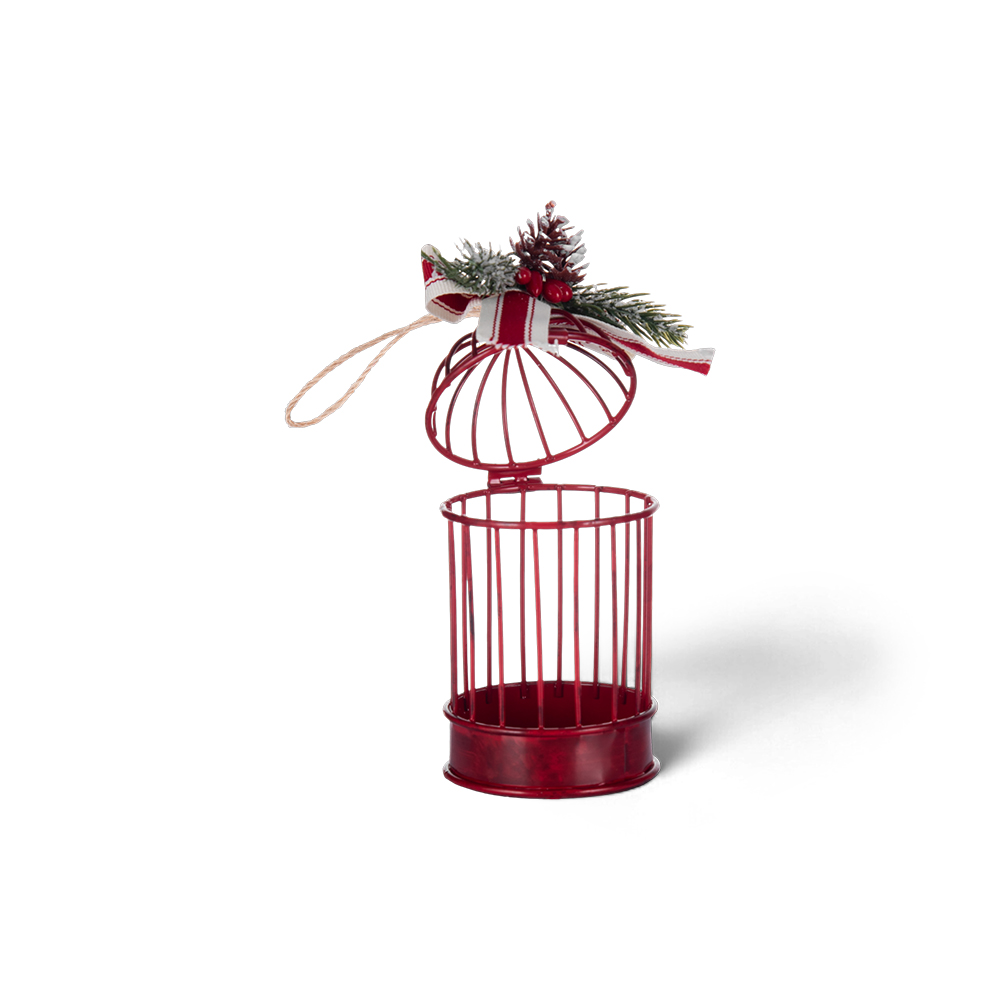 Birdcage Shaped Hanging Ornament (H20.3cm) - Image 3