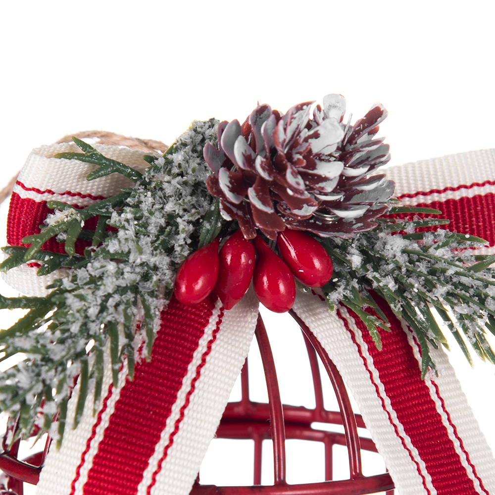 Birdcage Shaped Hanging Ornament (H20.3cm) - Image 5