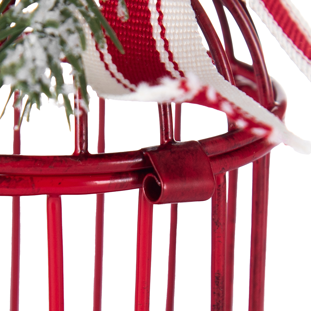 Birdcage Shaped Hanging Ornament (H20.3cm) - Image 6