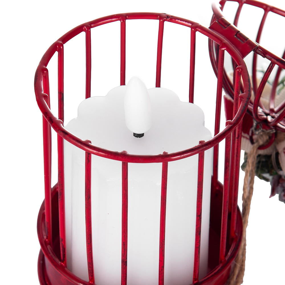 Birdcage Shaped Hanging Ornament (H20.3cm) - Image 8