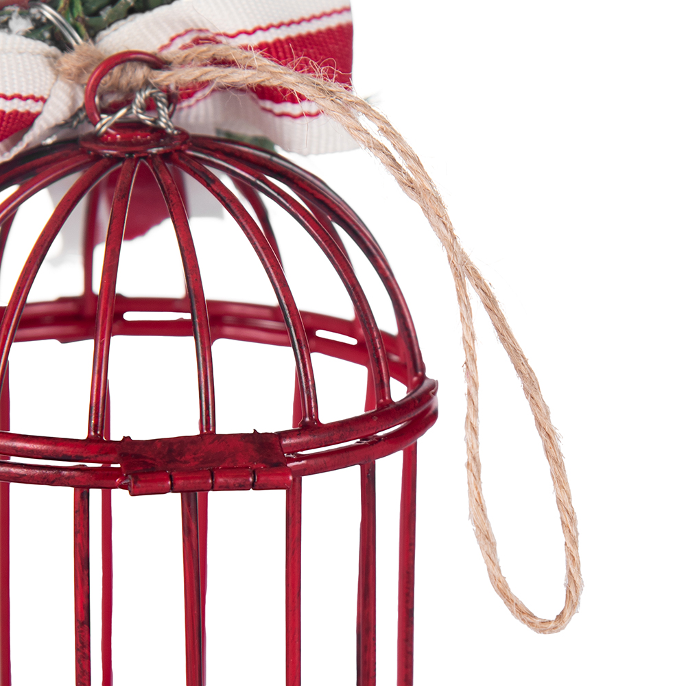 Birdcage Shaped Hanging Ornament (H20.3cm) - Image 9