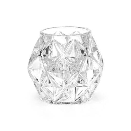 Glass Candle Holder (H6.8cm)