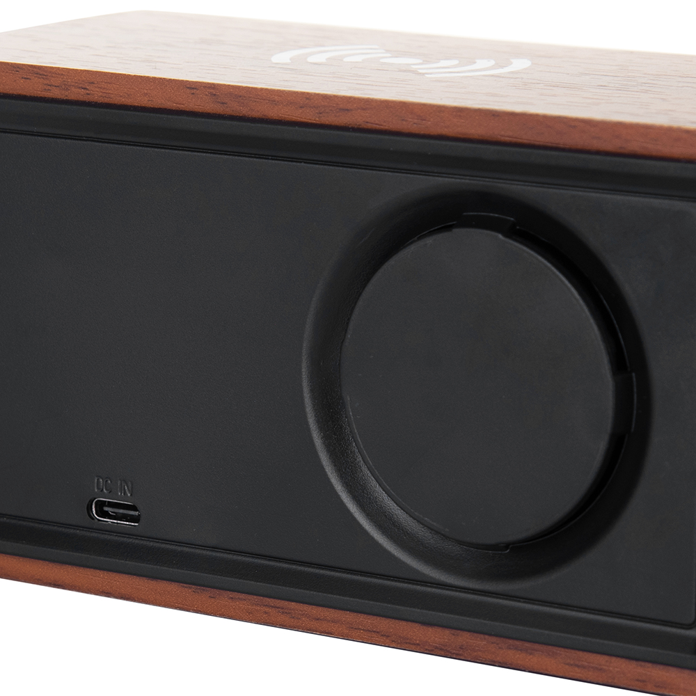 Uhome Alarm Clock Wireless Charger Bluetooth Speaker - Image 14