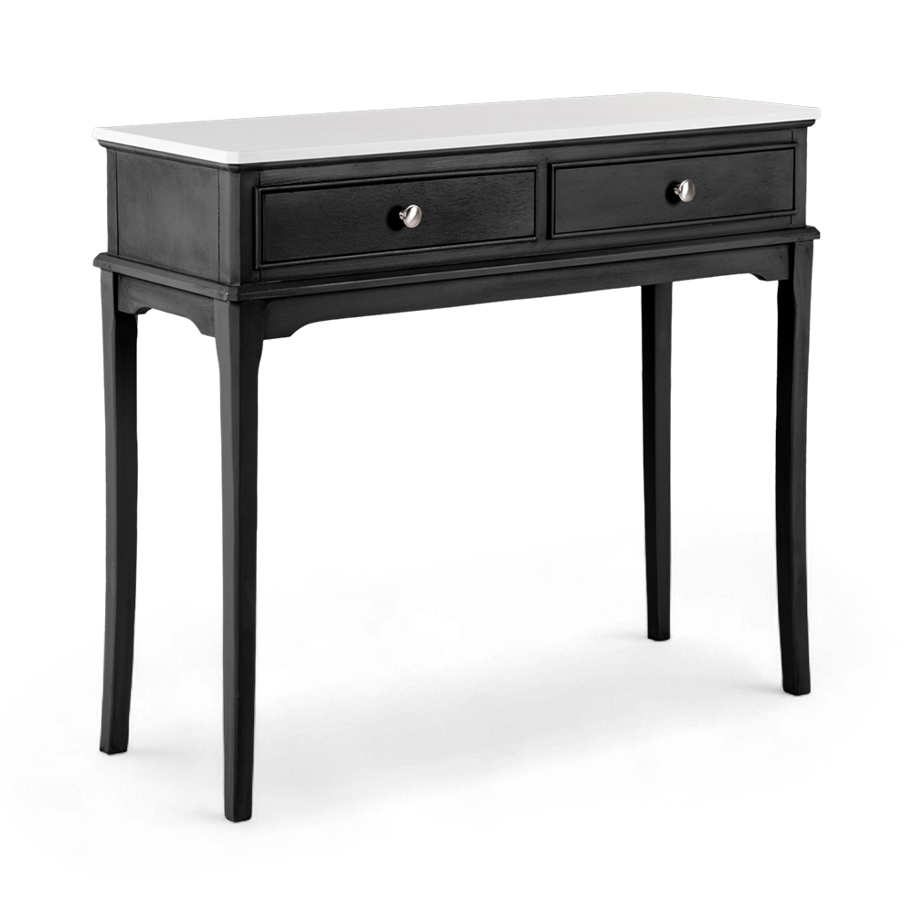 Ruby Marble Top Console Table (2 Drawers) - Image 13