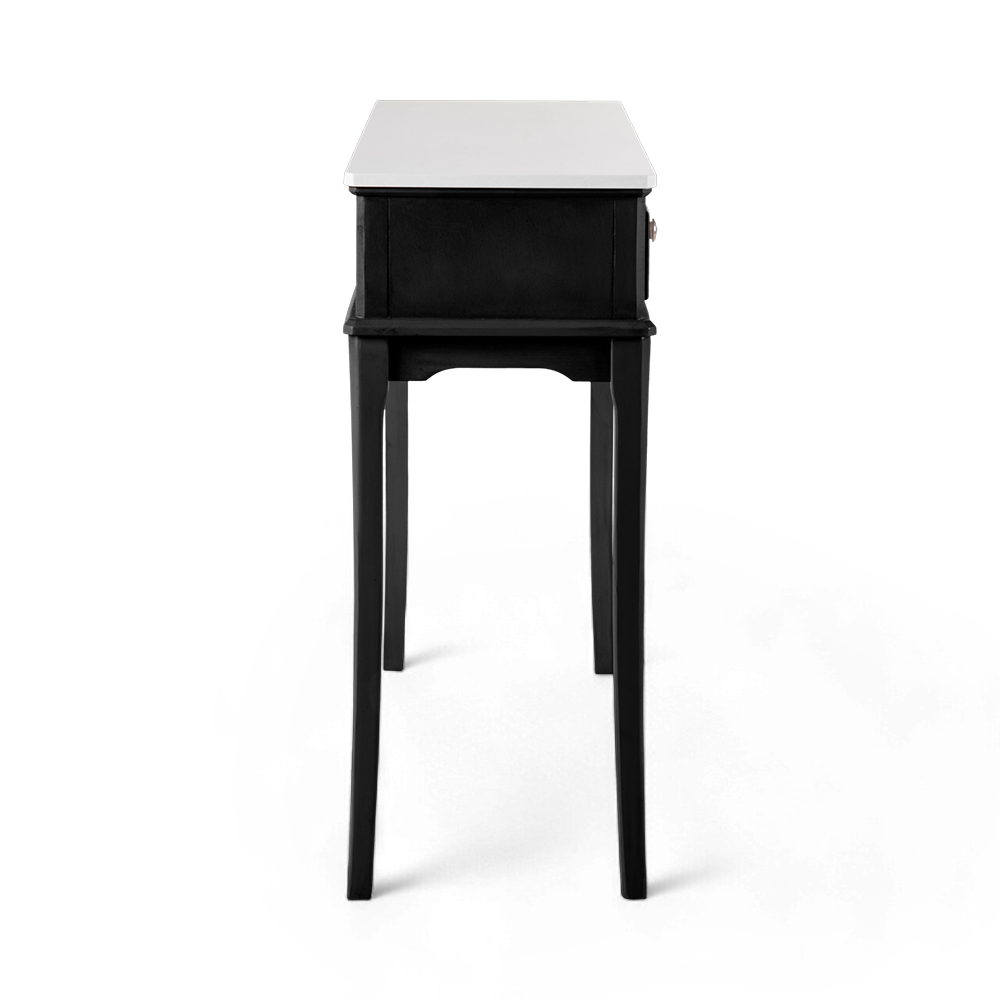 Ruby Marble Top Console Table (2 Drawers) - Image 17