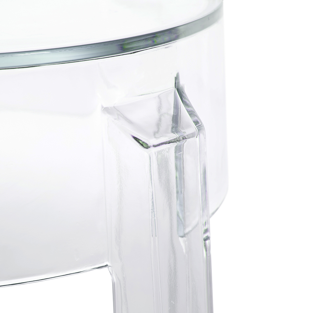 Velora Transparent High Bar Stool - Image 4