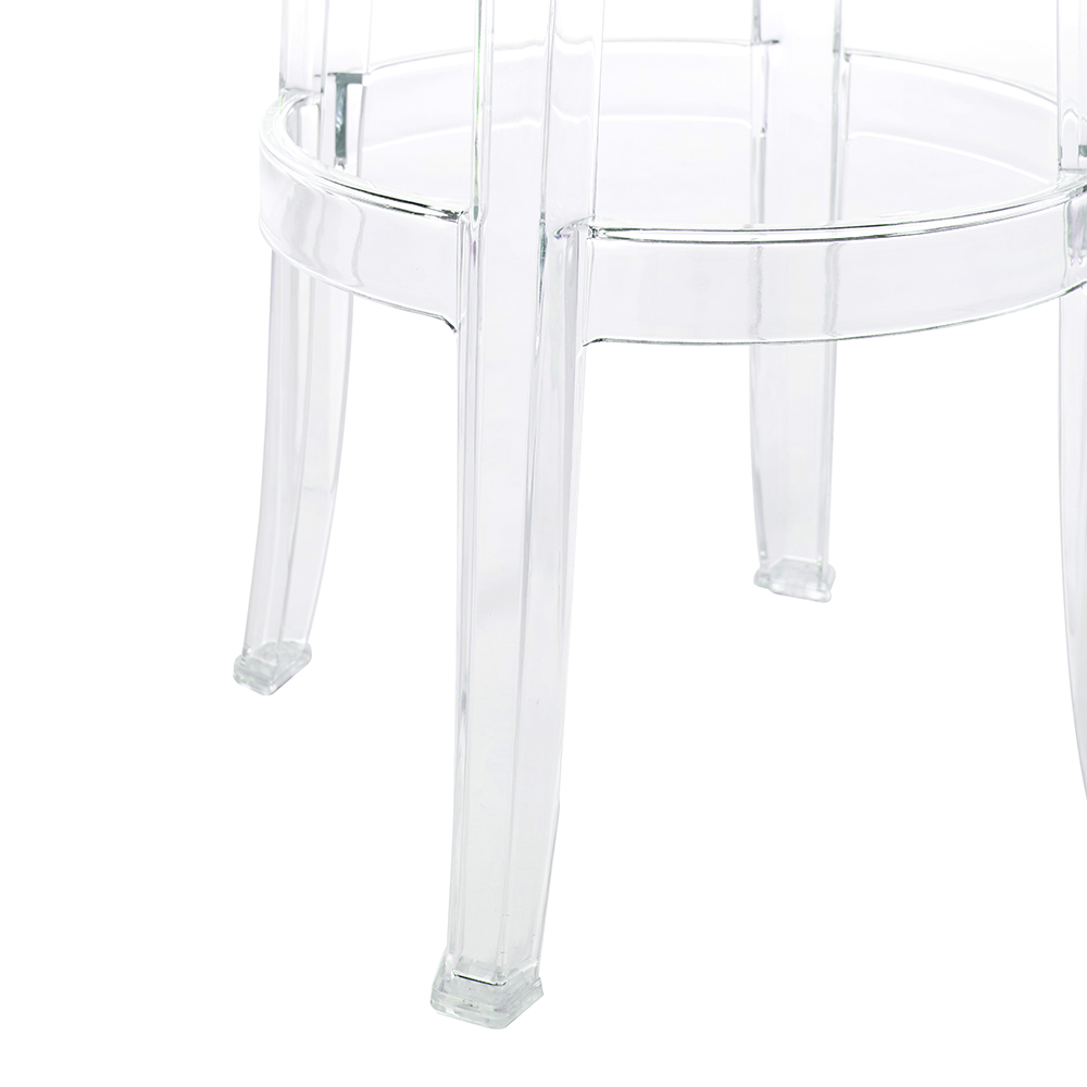 Velora Transparent High Bar Stool - Image 5