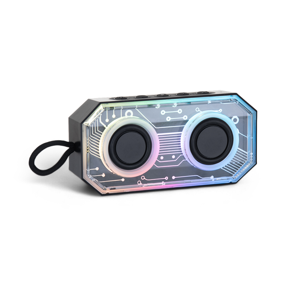 Uhome Splash Resistant Light Bluetooth Speaker - Image 4