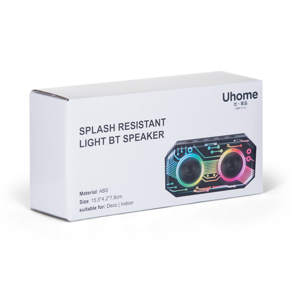 Uhome Splash Resistant Light Bluetooth Speaker - Image 32