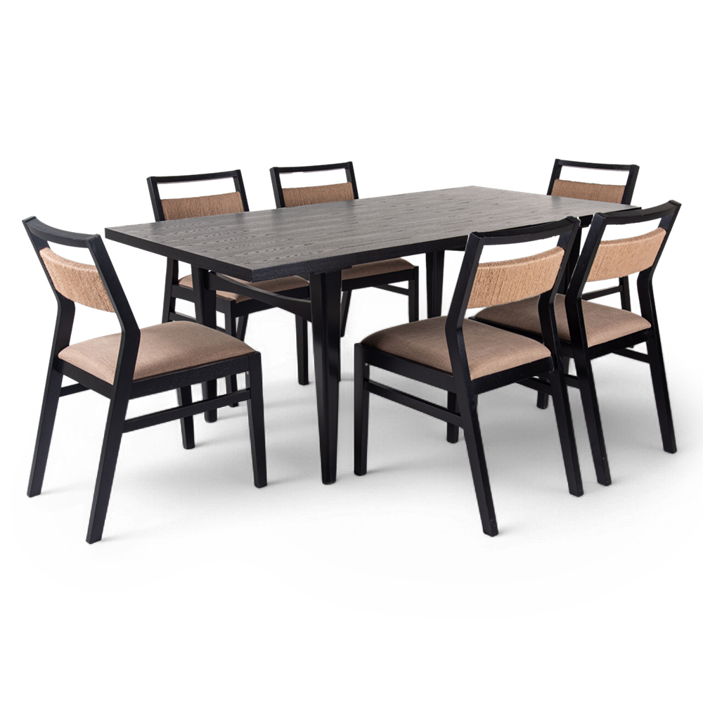 Euna Dining Set (6 Seater)