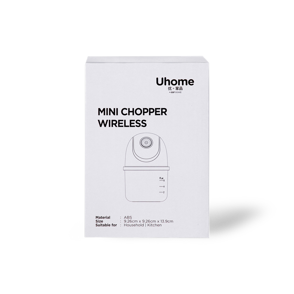 Uhome Wireless Mini Chopper (200ml) - Image 15